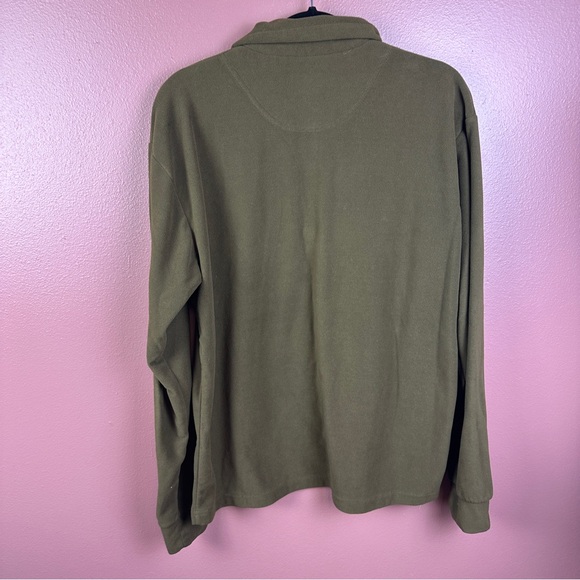 Beretta Deer Creek Lodge pullover half zip fleece in chocolate brown BRANDED - Picture 8 of 10